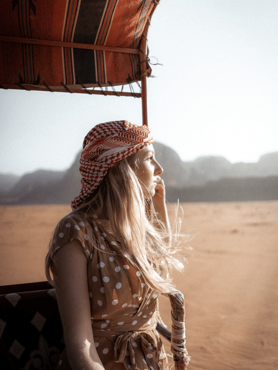 Le desert de Wadi Rum en Jordanie