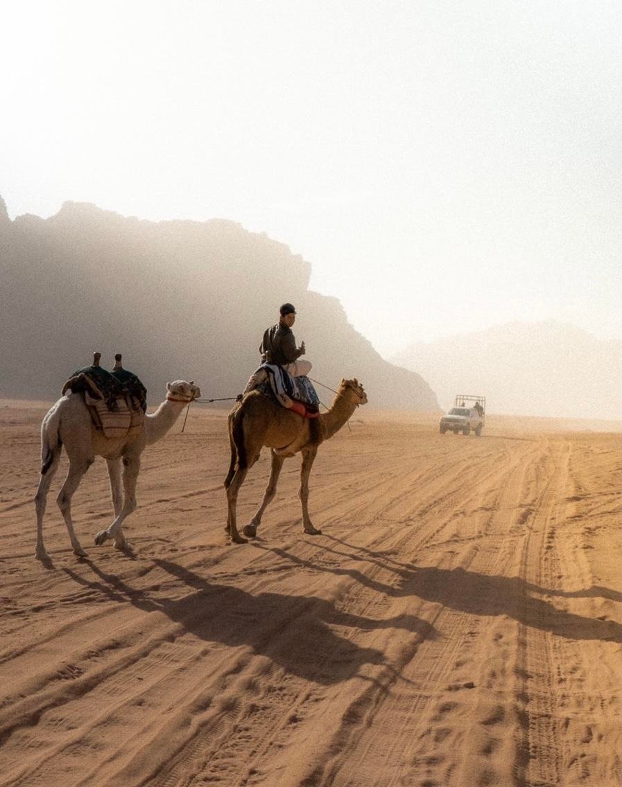 A magical experience in the Wadi Rum desert in Jordan