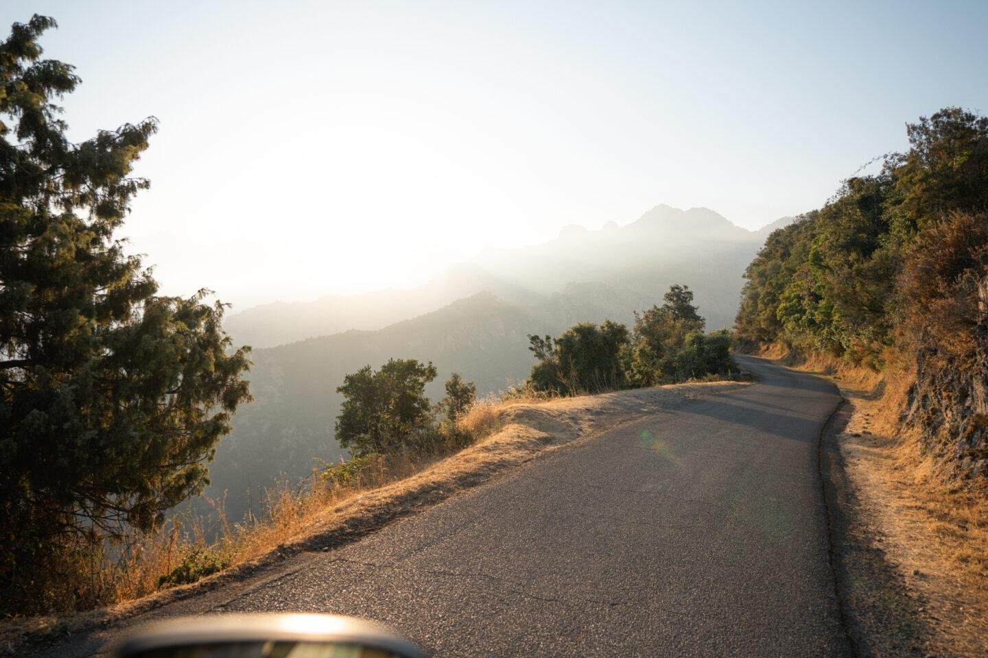 voyage en van en Corse